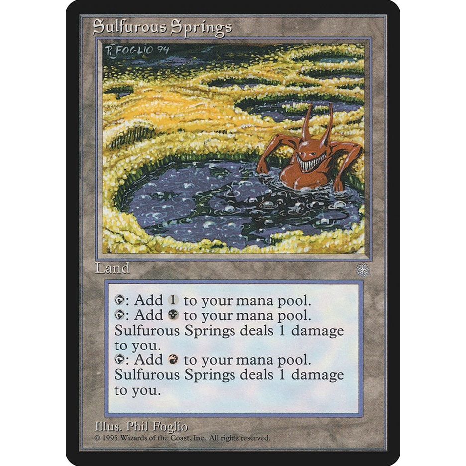 Image for Sulfurous Springs (352) (ICE) - Magic: The Gathering