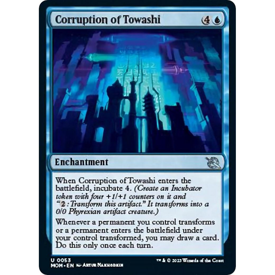 Image for Corruption of Towashi (53) (MOM) - Magic: The Gathering