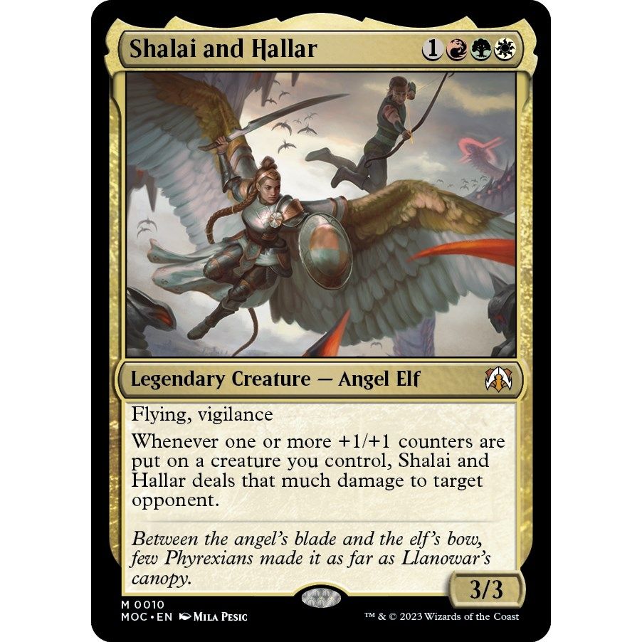 Image for Shalai and Hallar (10) (MOC) - Magic: The Gathering