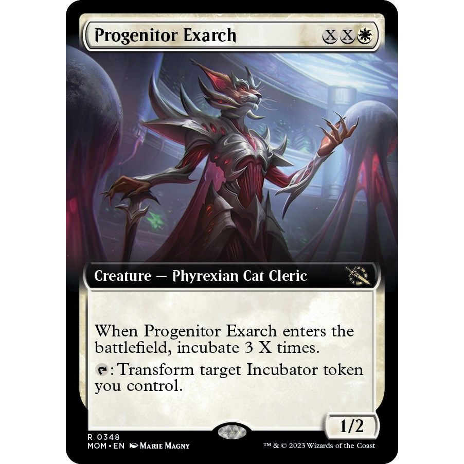 Image for Progenitor Exarch (Extended Art) (348) (MOM) - Magic: The Gathering