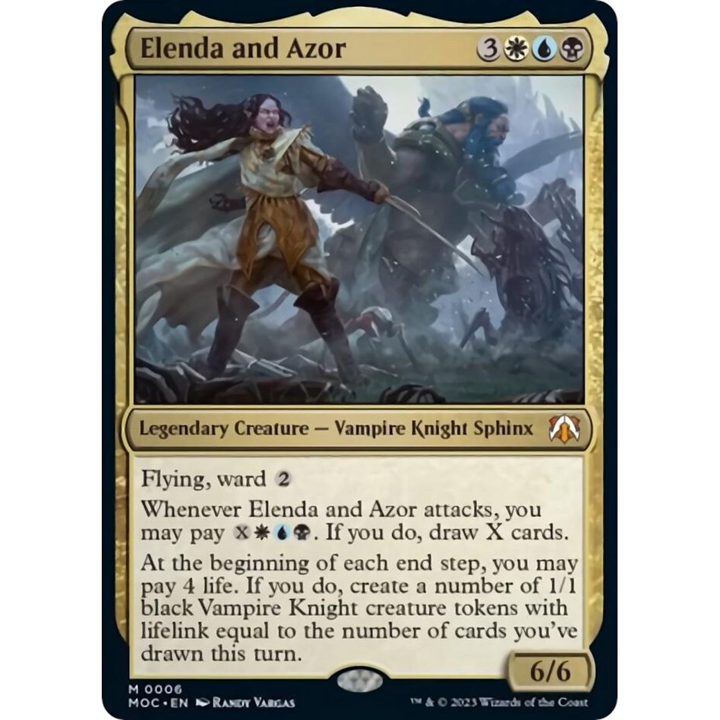Image for Elenda and Azor (6) (MOC) - Magic: The Gathering