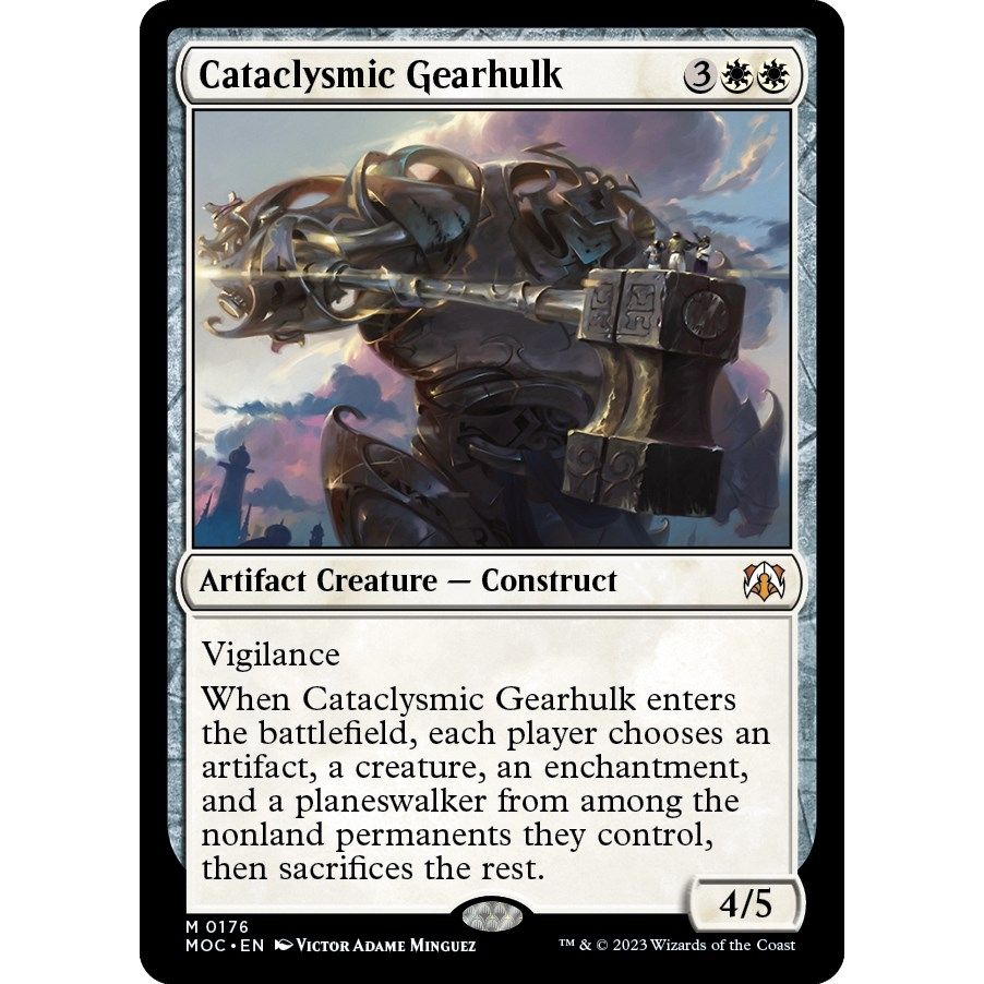 Image for Cataclysmic Gearhulk (176) (MOC) - Magic: The Gathering