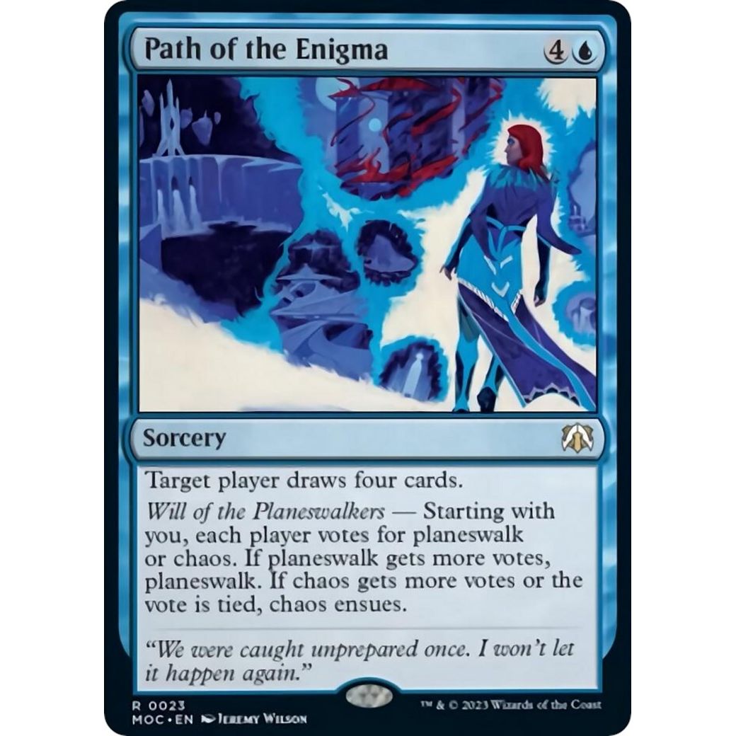 Image for Path of the Enigma (23) (MOC) - Magic: The Gathering