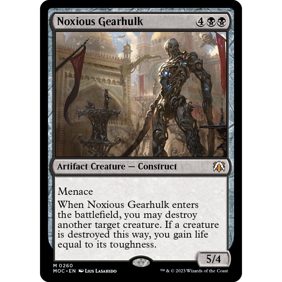 Image for Noxious Gearhulk (260) (MOC) - Magic: The Gathering