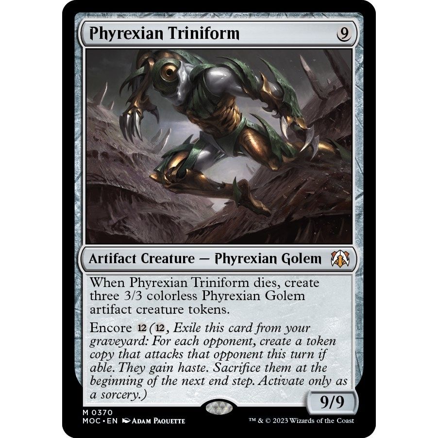 Image for Phyrexian Triniform (370) (MOC) - Magic: The Gathering