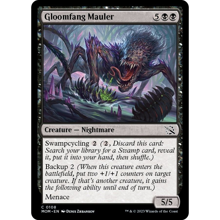 Image for Gloomfang Mauler (108) (MOM) - Magic: The Gathering