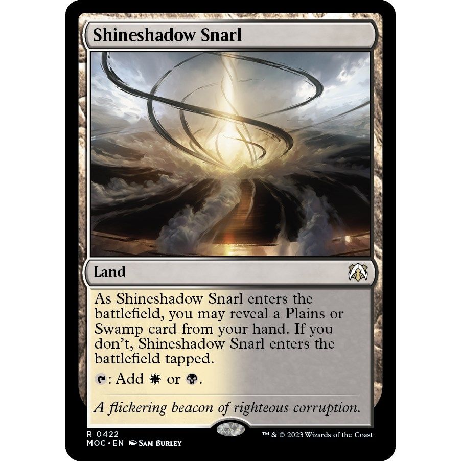 Image for Shineshadow Snarl (422) (MOC) - Magic: The Gathering