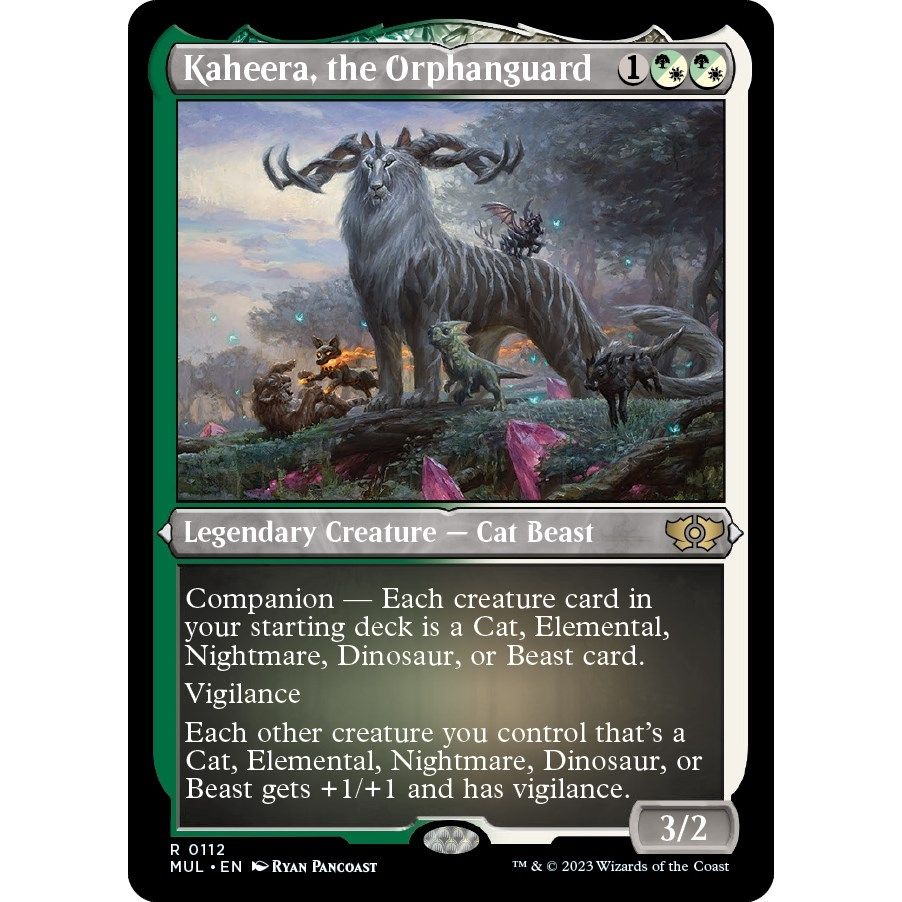 Image for Kaheera, the Orphanguard (Foil Etched) (112) (MUL) - Magic: The Gathering