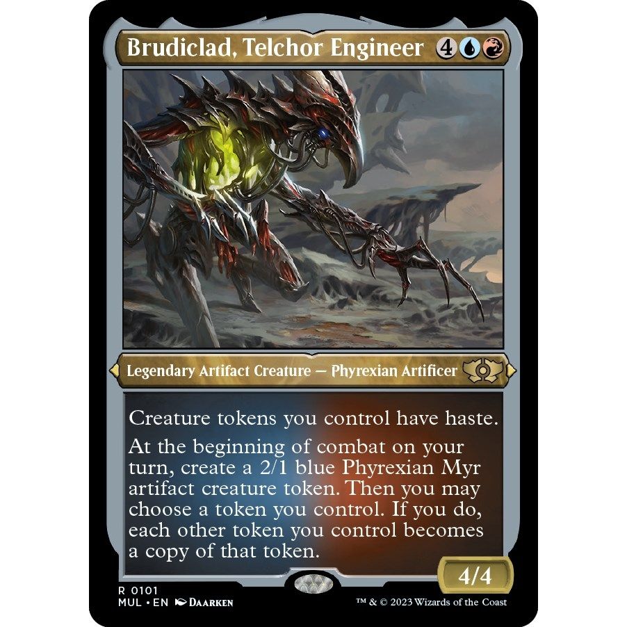 Image for Brudiclad, Telchor Engineer (Foil Etched) (101) (MUL) - Magic: The Gathering