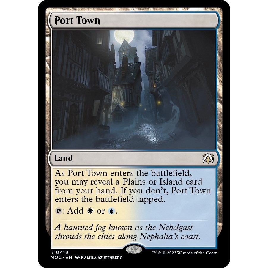 Image for Port Town (419) (MOC) - Magic: The Gathering