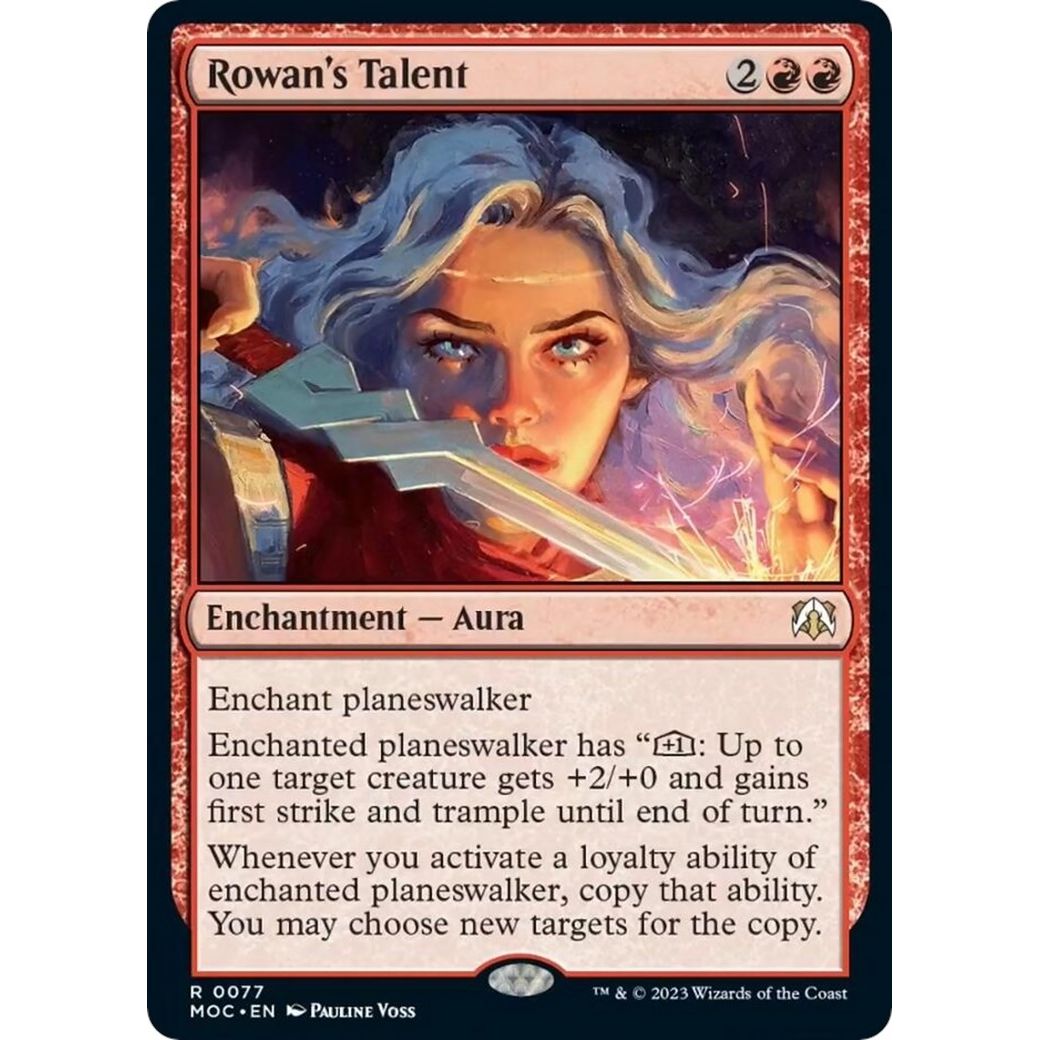 Image for Rowan's Talent (77) (MOC) - Magic: The Gathering