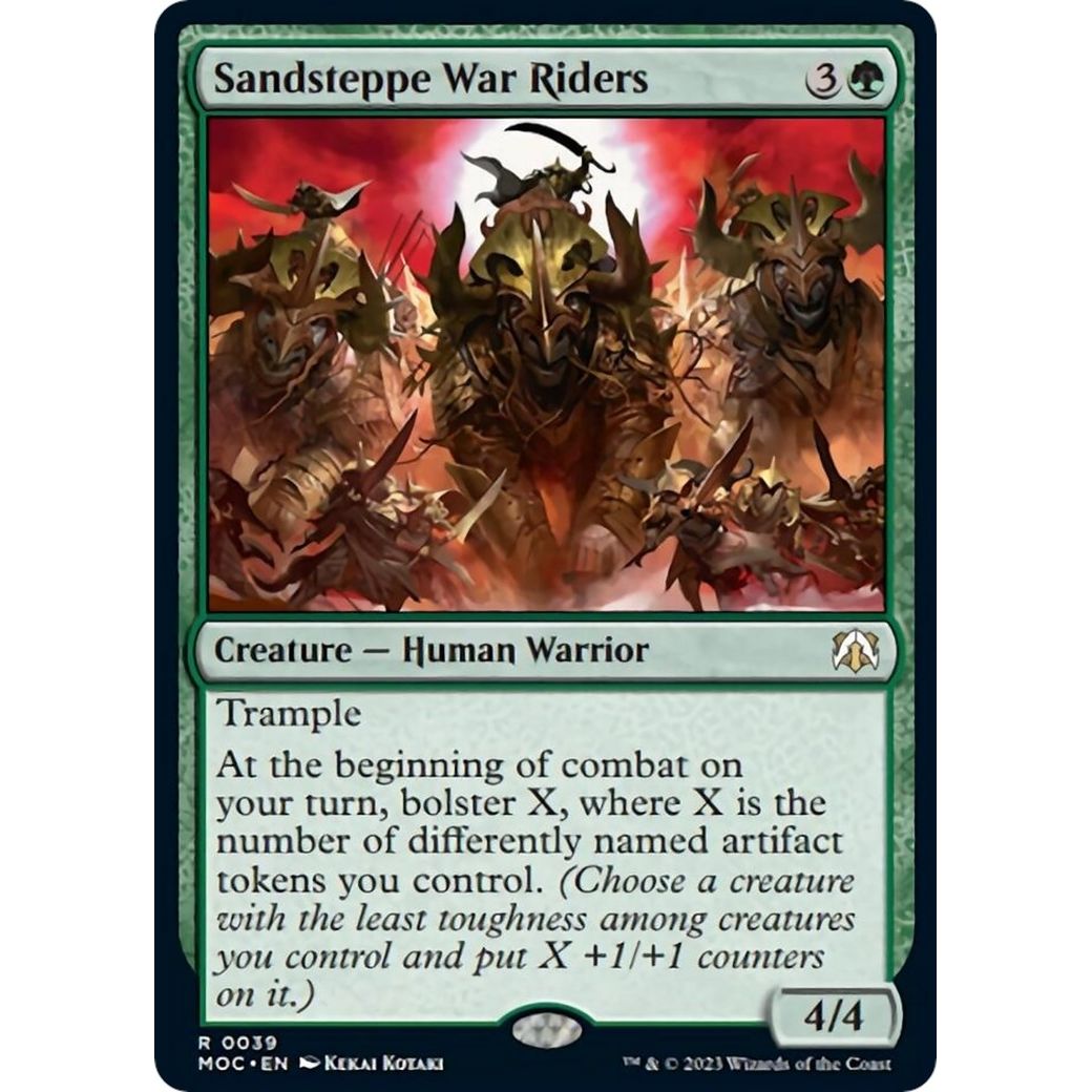 Image for Sandsteppe War Riders (39) (MOC) - Magic: The Gathering