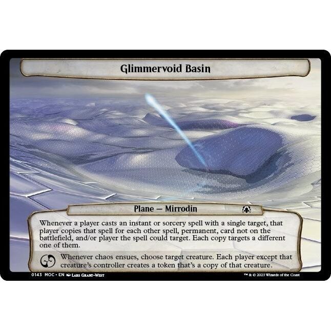Image for Glimmervoid Basin (143) (MOC) - Magic: The Gathering