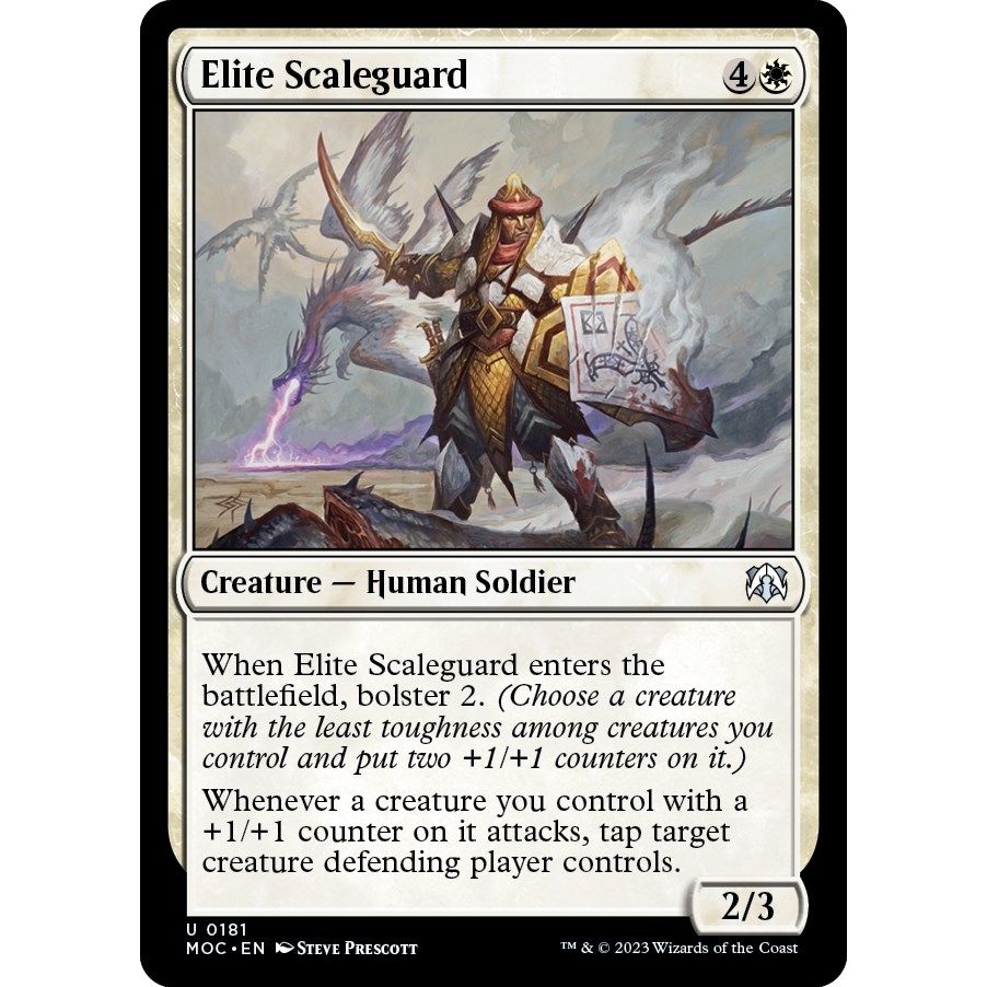 Image for Elite Scaleguard (181) (MOC) - Magic: The Gathering