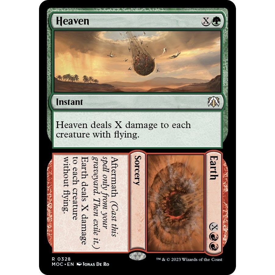 Image for Heaven // Earth (328) (MOC) - Magic: The Gathering