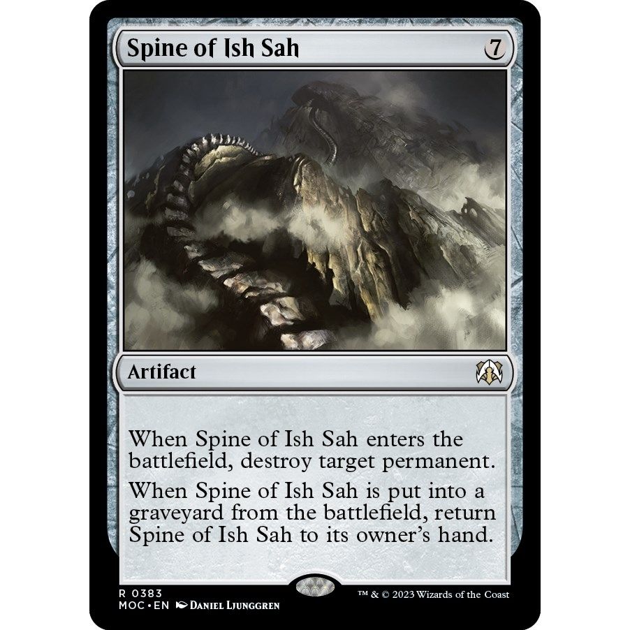 Image for Spine of Ish Sah (383) (MOC) - Magic: The Gathering