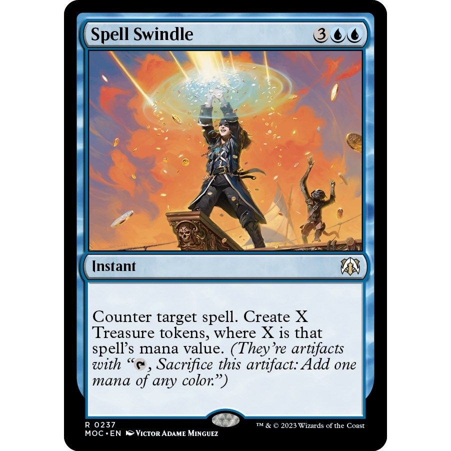 Image for Spell Swindle (237) (MOC) - Magic: The Gathering