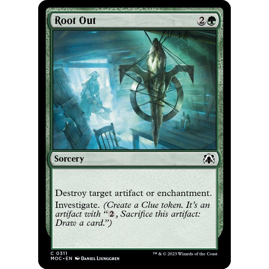 Image for Root Out (311) (MOC) - Magic: The Gathering
