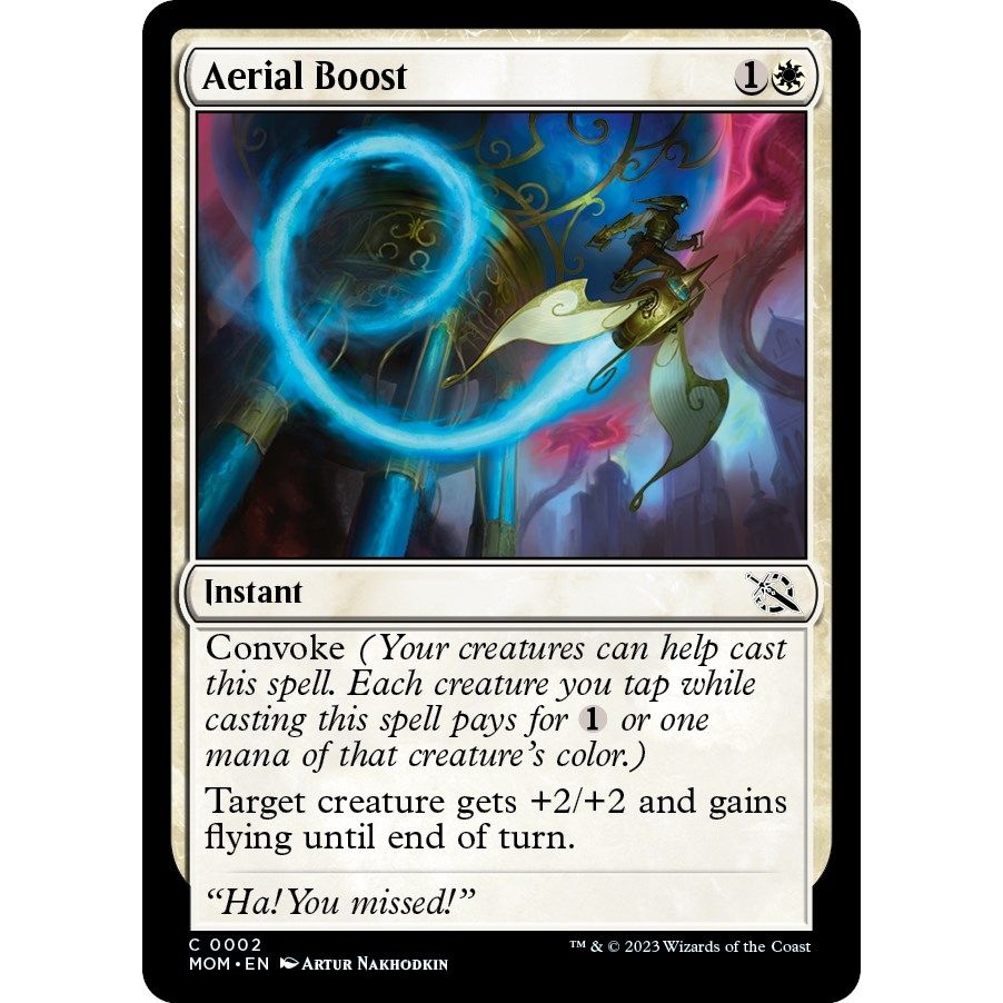 Image for Aerial Boost (2) (MOM) - Magic: The Gathering