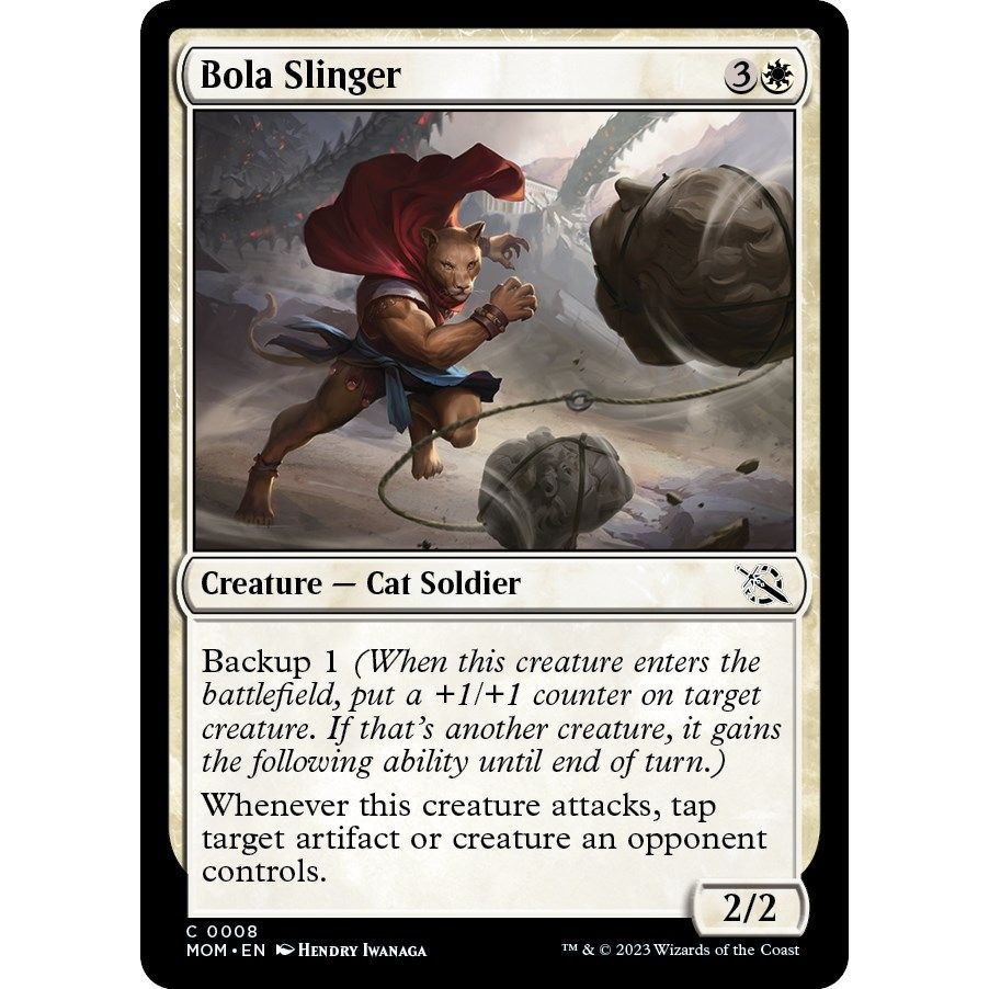 Image for Bola Slinger (8) (MOM) - Magic: The Gathering