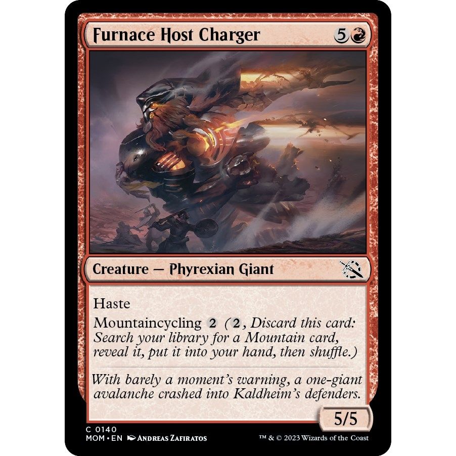 Image for Furnace Host Charger (140) (MOM) - Magic: The Gathering