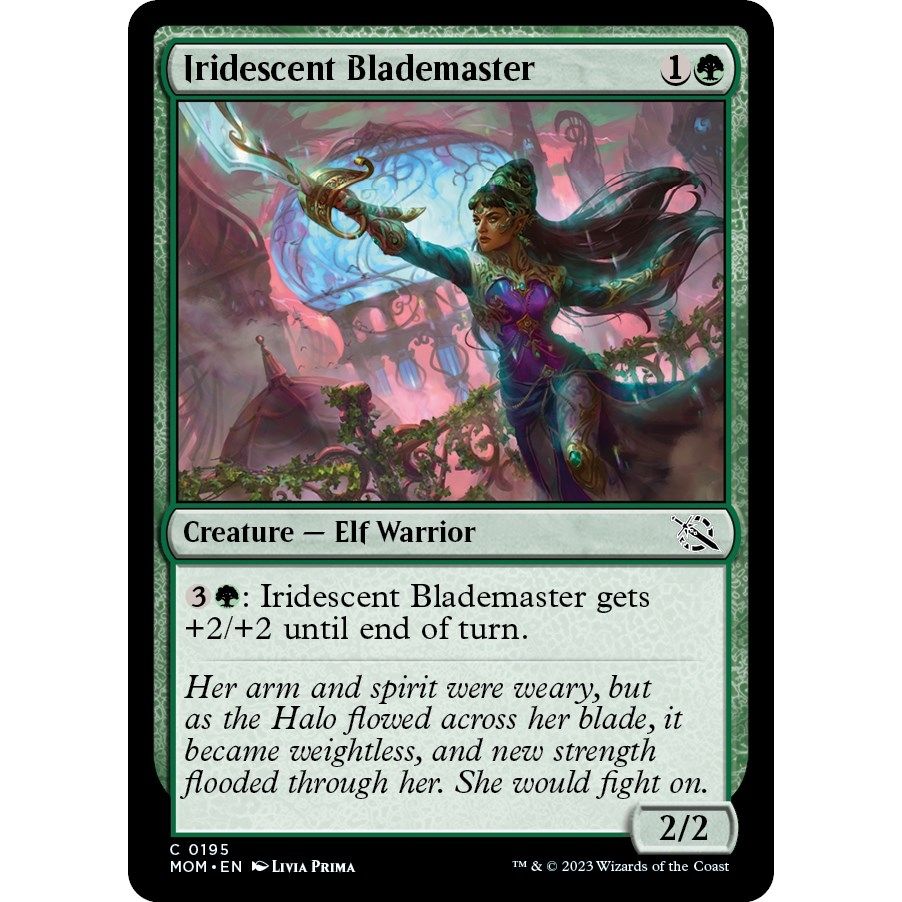 Image for Iridescent Blademaster (195) (MOM) - Magic: The Gathering