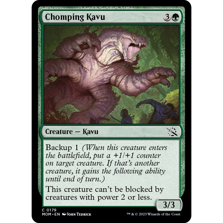 Image for Chomping Kavu (179) (MOM) - Magic: The Gathering