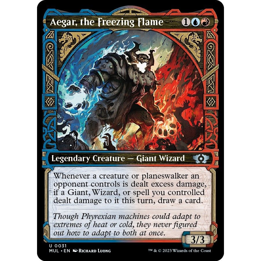 Image for Aegar, the Freezing Flame (31) (MUL) - Magic: The Gathering