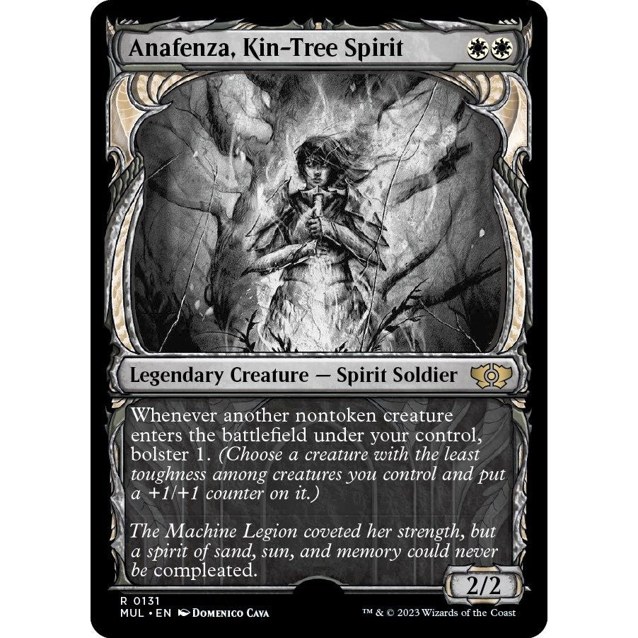 Image for Anafenza, Kin-Tree Spirit (Halo Foil) (131) (MUL) - Magic: The Gathering