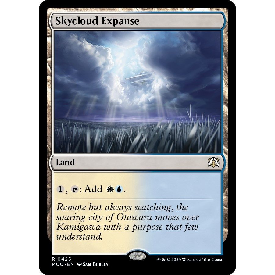 Image for Skycloud Expanse (425) (MOC) - Magic: The Gathering
