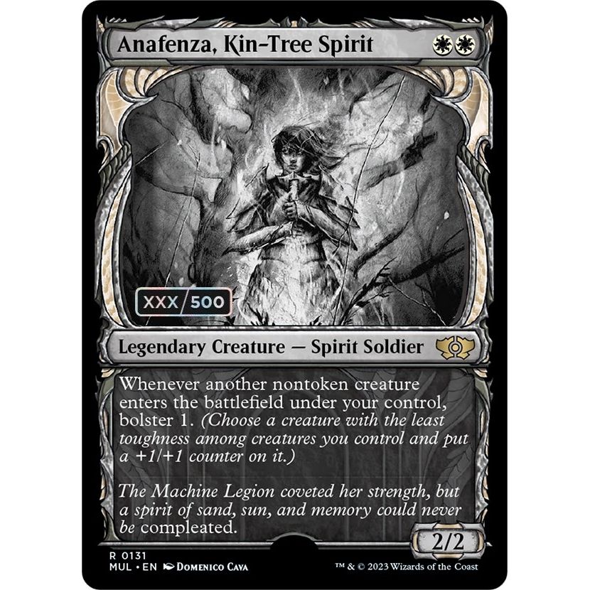 Image for Anafenza, Kin-Tree Spirit (Serial Numbered) (131) (MUL) - Magic: The Gathering