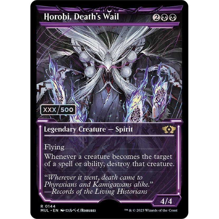 Image for Horobi, Death's Wail (Serial Numbered) (144) (MUL) - Magic: The Gathering