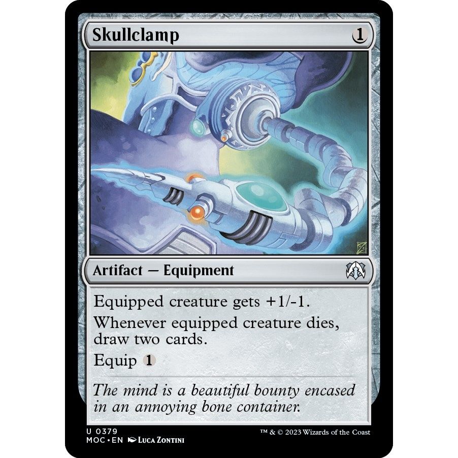 Image for Skullclamp (379) (MOC) - Magic: The Gathering