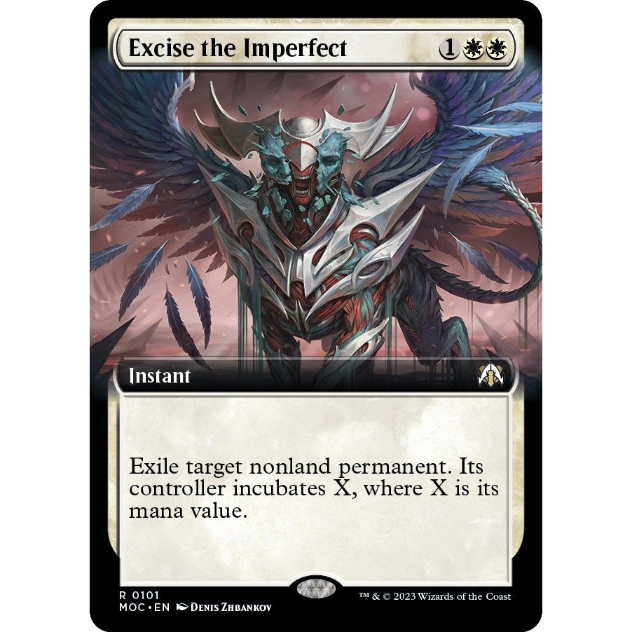 Image for Excise the Imperfect (Extended Art) (101) (MOC) - Magic: The Gathering