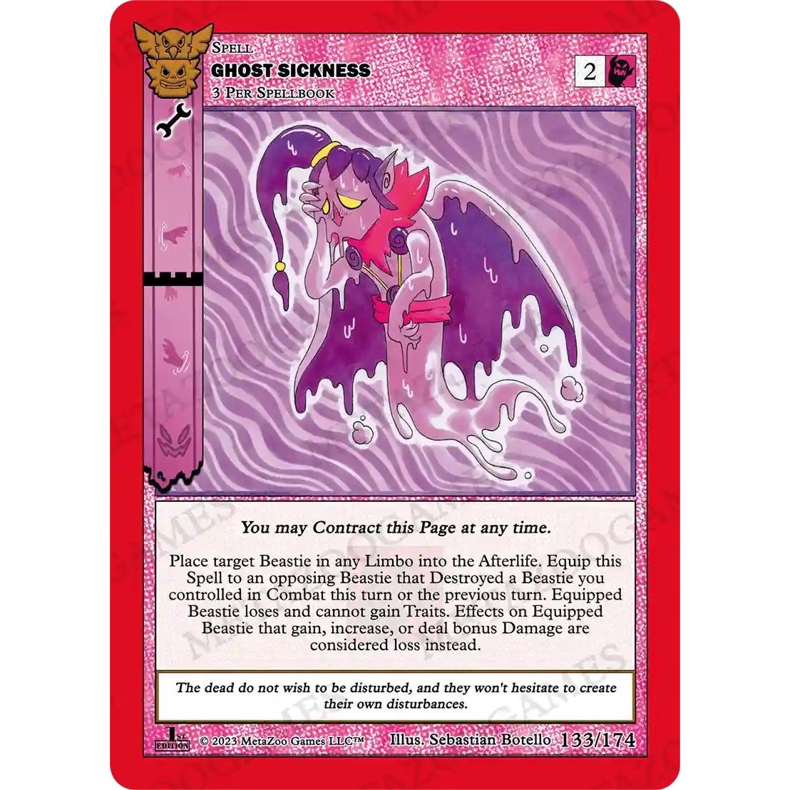 Image for Ghost Sickness (133/174) (NATFE) - MetaZoo