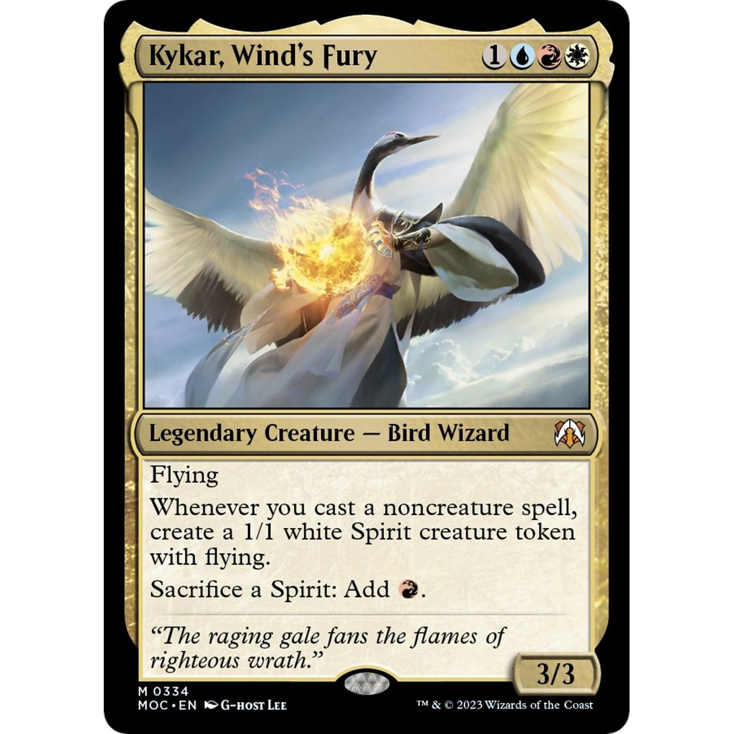 Image for Kykar, Wind's Fury (334) (MOC) - Magic: The Gathering