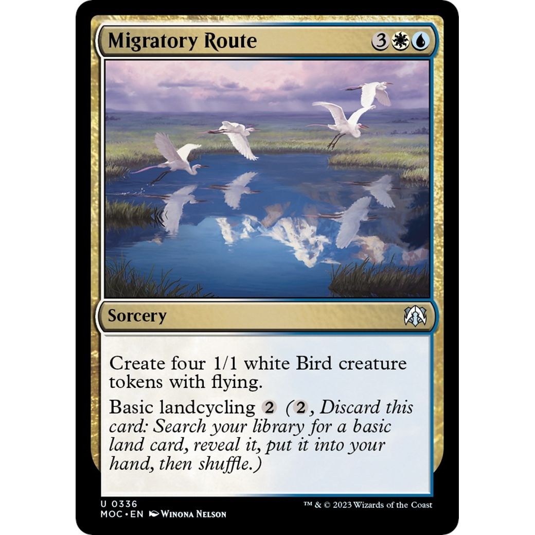 Image for Migratory Route (336) (MOC) - Magic: The Gathering