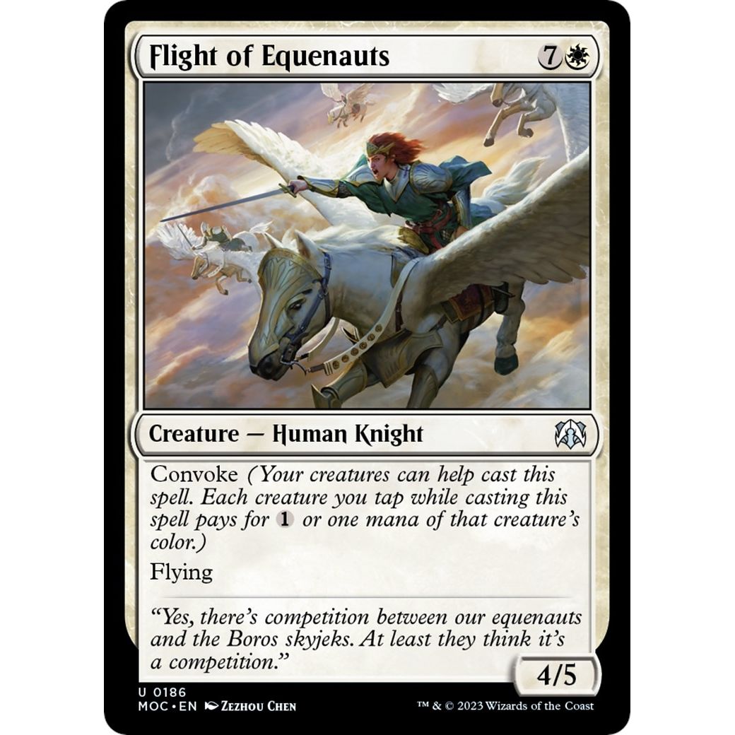 Image for Flight of Equenauts (186) (MOC) - Magic: The Gathering