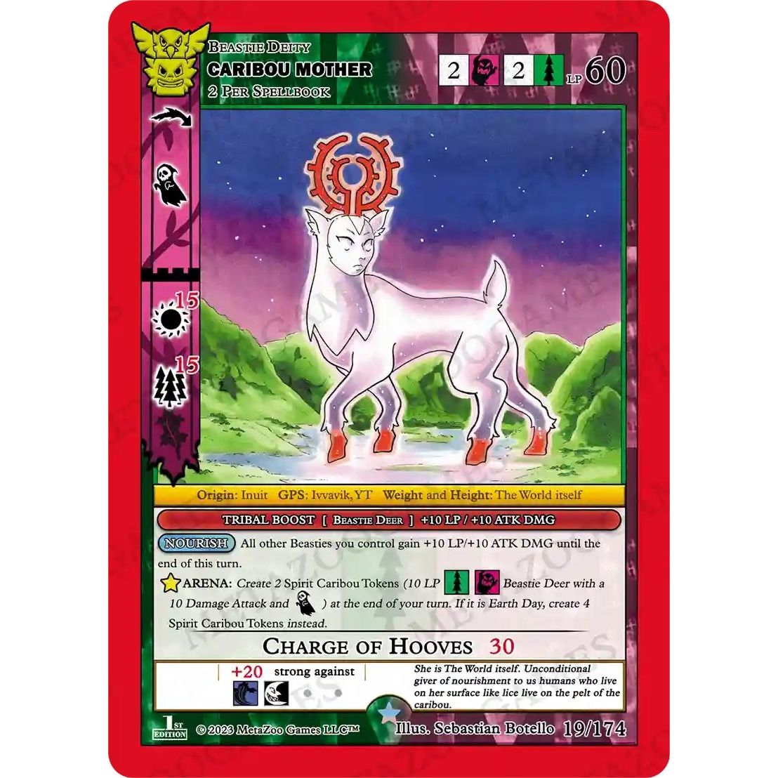 Image for Caribou Mother (19/174) (NATFE) - MetaZoo