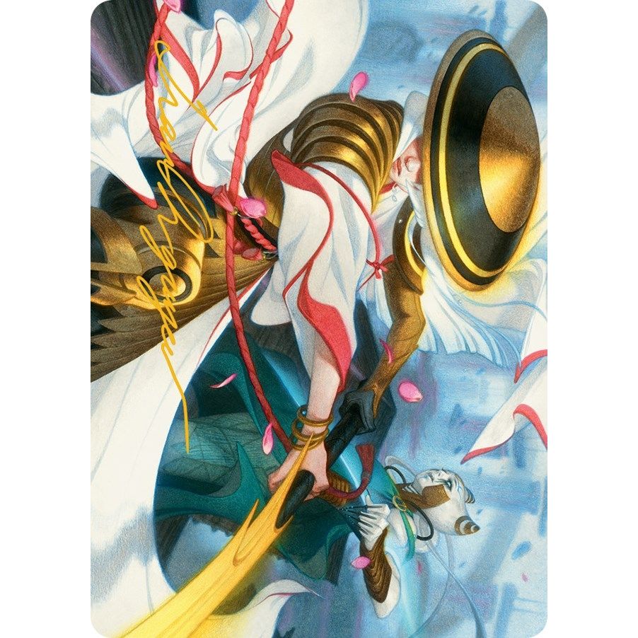 Image for Cut Short Art Card (Gold-Stamped Signature) (3) (ASMOM) - Magic: The Gathering