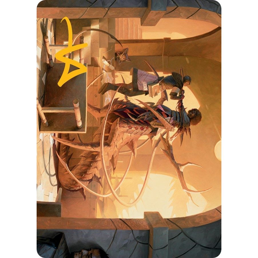 Image for Rona, Tolarian Obliterator Art Card (Gold-Stamped Signature) (17) (ASMOM) - Magic: The Gathering