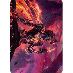 Image for Ayara, Furnace Queen Art Card (21) (ASMOM) - Magic: The Gathering