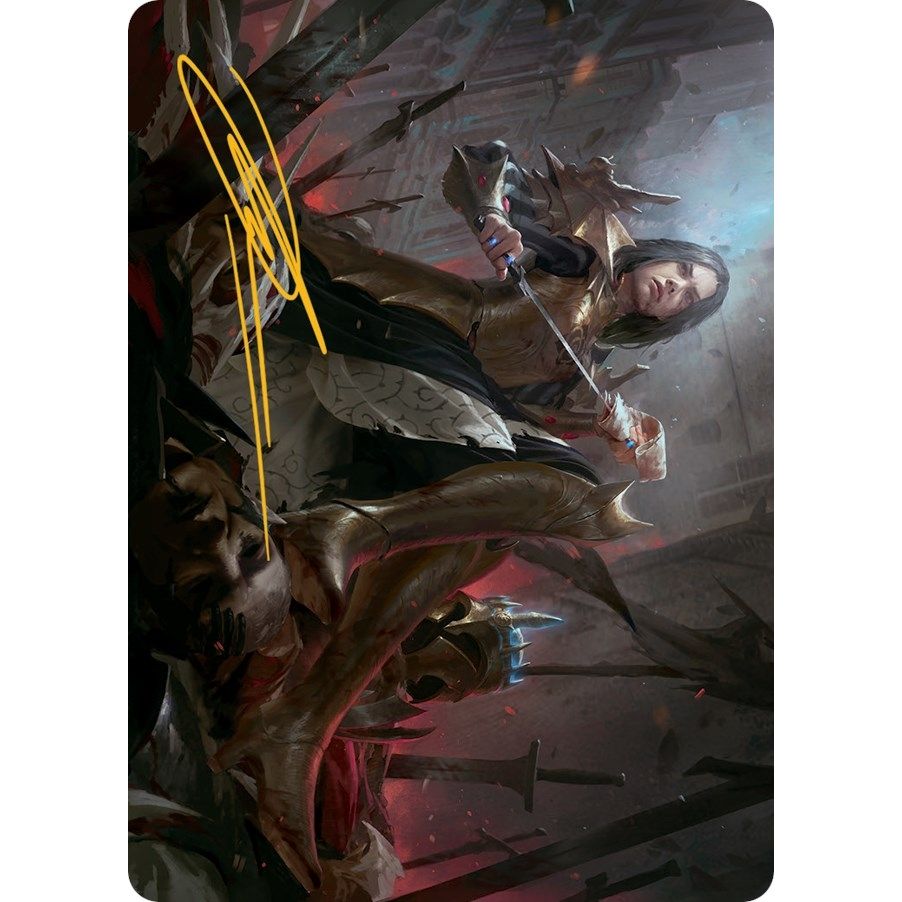Image for Marchesa, Resolute Monarch Art Card (25/81) (Gold-Stamped Signature) (25) (ASMOM) - Magic: The Gathering