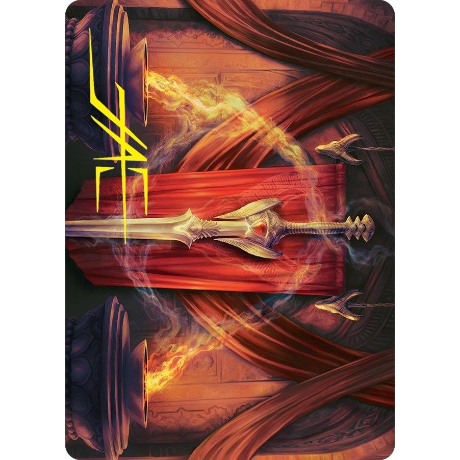 Image for Ramosian Greatsword Art Card (Gold-Stamped Signature) (37) (ASMOM) - Magic: The Gathering