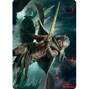 Image for Serpent-Blade Assailant Art Card (40/81) (40) (ASMOM) - Magic: The Gathering