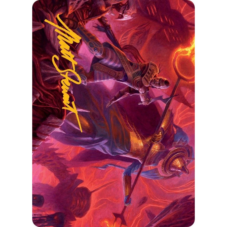 Image for Djeru and Hazoret Art Card (Gold-Stamped Signature) (44) (ASMOM) - Magic: The Gathering