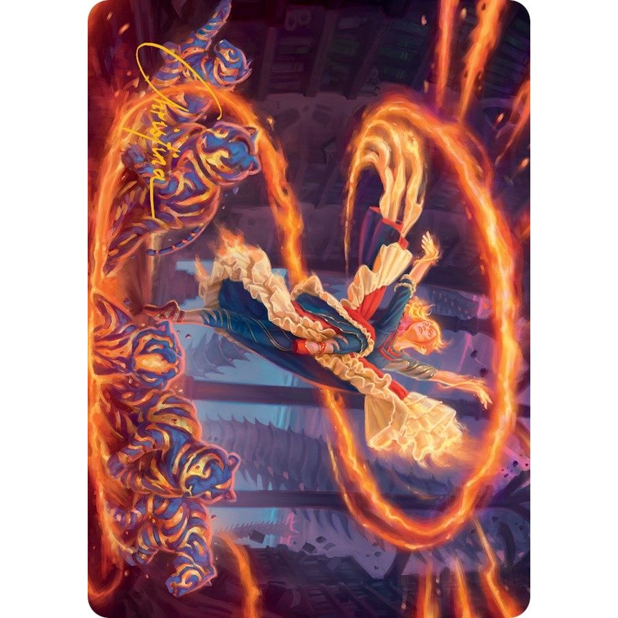 Image for Joyful Stormsculptor Art Card (Gold-Stamped Signature) (49) (ASMOM) - Magic: The Gathering