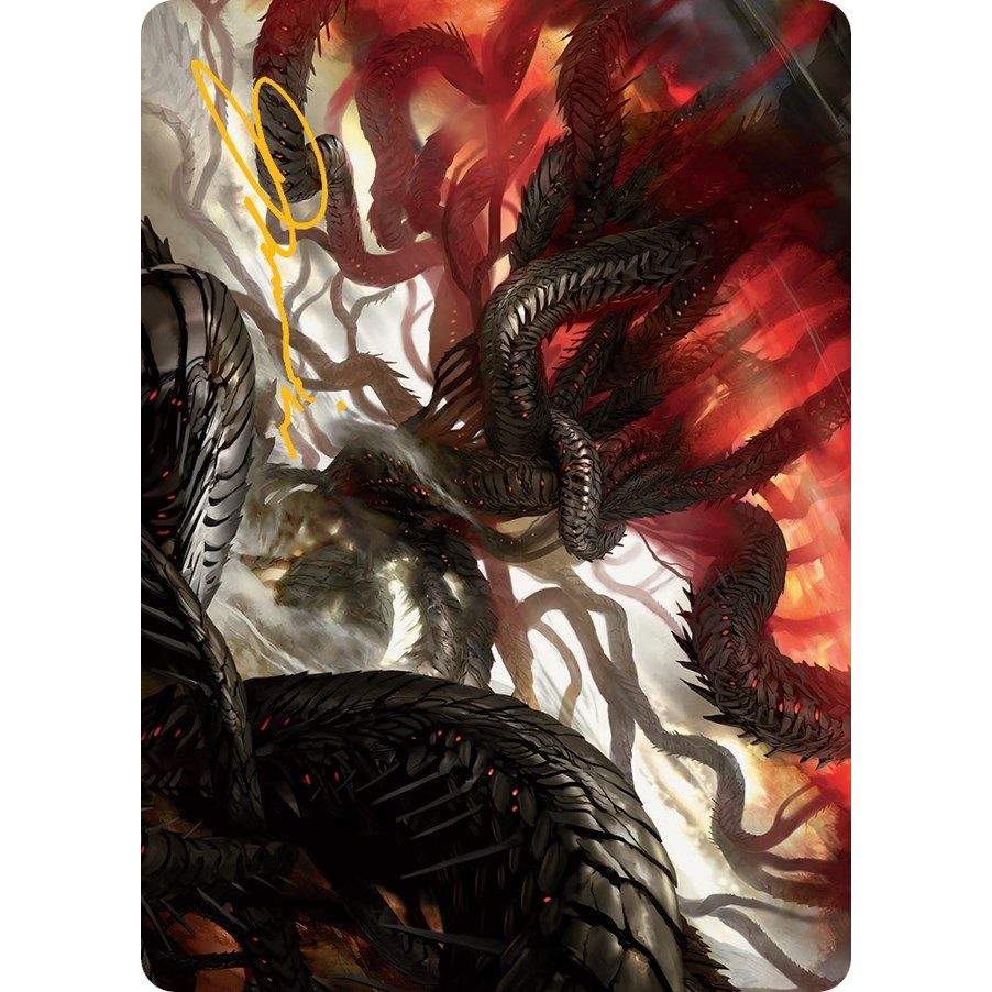 Image for Realmbreaker, the Invasion Tree Art Card (Gold-Stamped Signature) (54) (ASMOM) - Magic: The Gathering