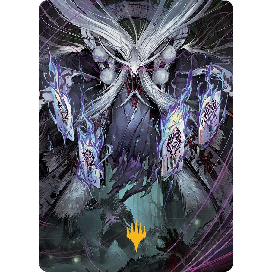 Image for Horobi, Death's Wail Art Card (Gold-Stamped Signature) (70) (ASMOM) - Magic: The Gathering