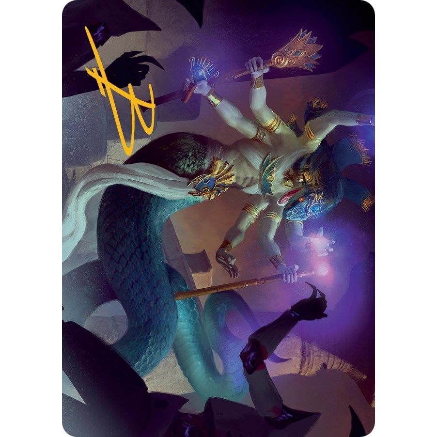 Image for Imoti, Celebrant of Bounty Art Card (Gold-Stamped Signature) (79) (ASMOM) - Magic: The Gathering